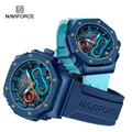  Naviforce NF8035 Silicone Strap Casual Watch