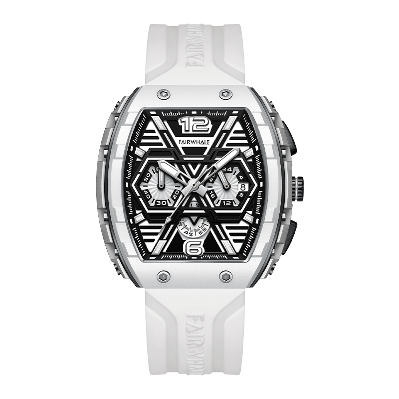 Luxury Skeleton Chronograph Men's Quartz Watch - Bolt Watches